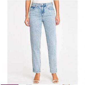 Pistola Women's 28 Presley High Rise Relaxed Roller Gifted Distressed Jeans